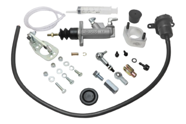 MDL LF Series 64.5-66 Mustang Hydraulic Clutch Master Kit, .700" bore, Plastic Reservoir